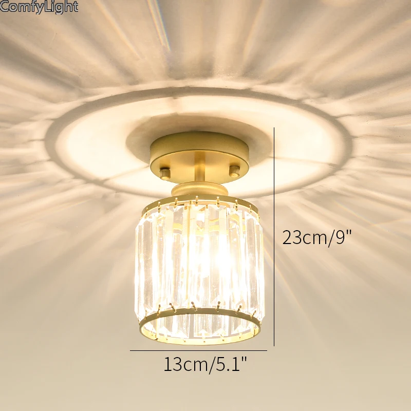 Современные хрустальные светодиодные потолочные светильники люстры для