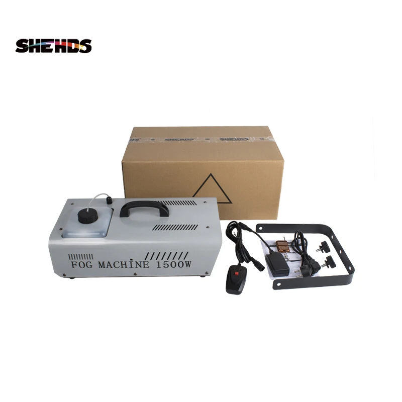 DJ оборудование 1500 Вт дымовая машина беспроводной пульт дистанционного