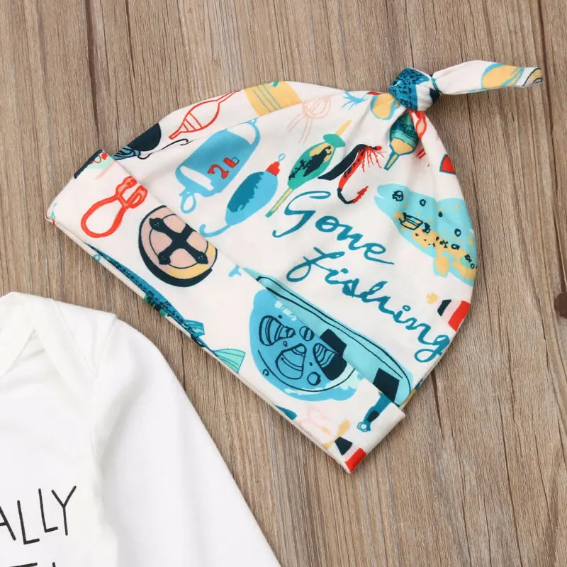 

AU Infant Baby Boy Girls Long Sleeve Playsuit Romper Clothes Letter Print Leggings Outfit
