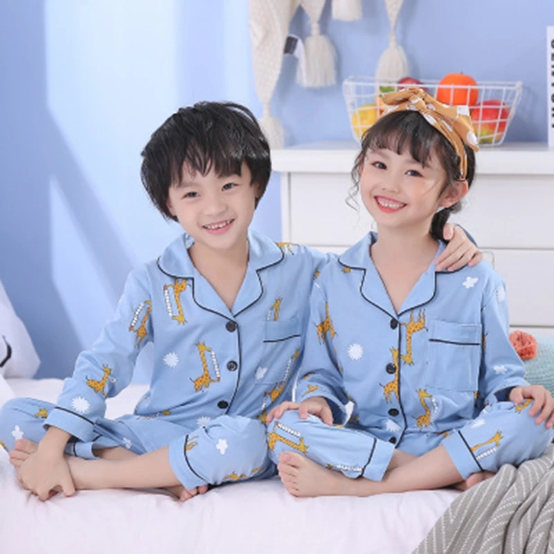 Новые пижамы для больших девочек с героями мультфильмов Детская домашняя одежда