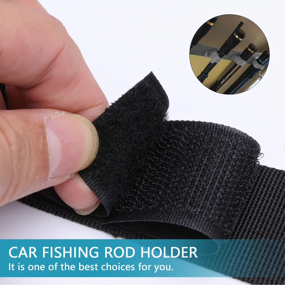 

2 Pcs Vehicle Fishing Rod Strap Fishing Rod Holder Fishing Rod Fixing Band