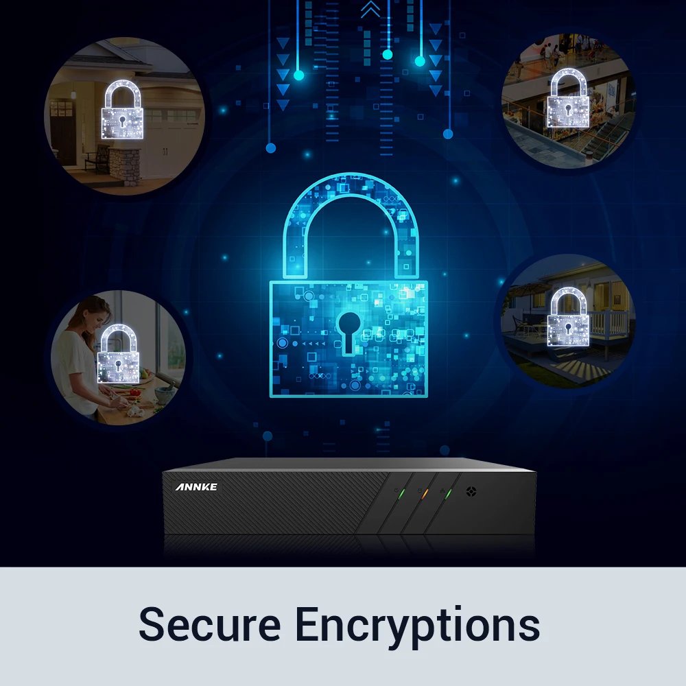 Видеорегистратор ANNKE 8 каналов 6 МП POE H.265 + видеорегистратор для камер HD 2 Мп 3 4 5