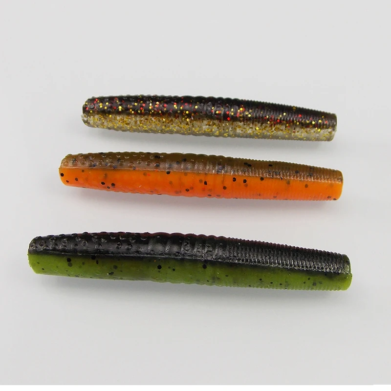 KESFISHING рыболовная искусственная мягкая пластиковая приманка тонкий червь 65 мм 4 г