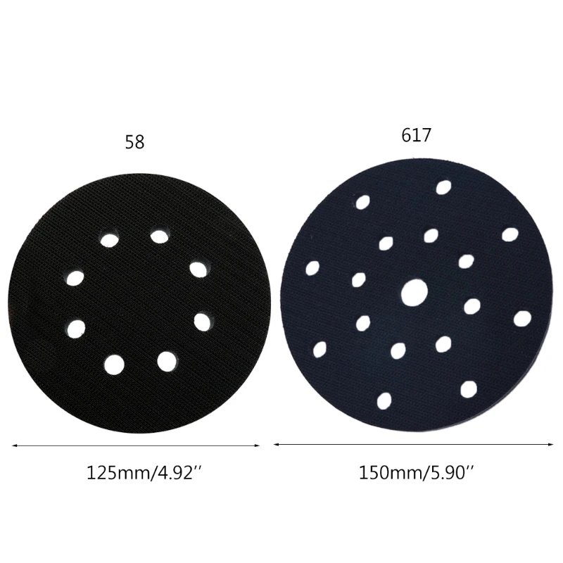 

Простая установка, мягкая губчатая прокладка для защиты интерфейса, 5 дюймов, 8 отверстий, 6 дюймов, 17 отверстий, шлифовальный инструмент с кр...