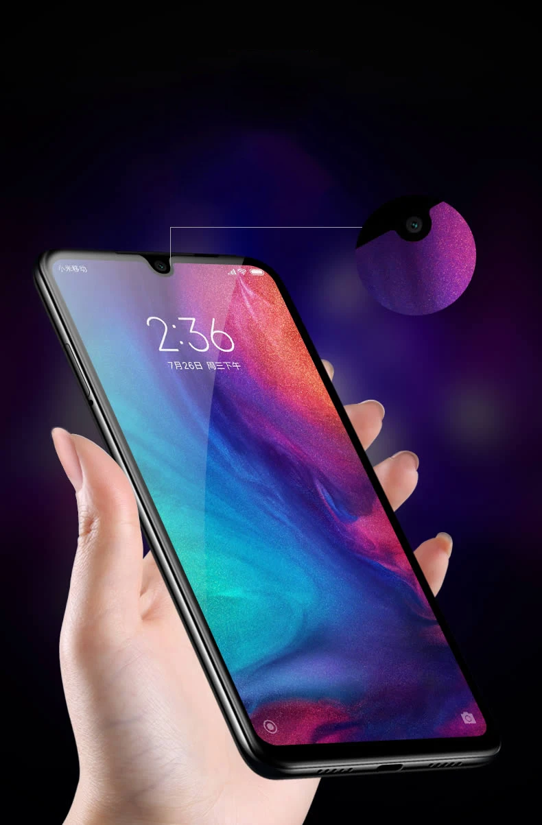 9D стекло для Xiaomi Redmi Note 7 стекло протектор экрана Redmi 7 закаленное стекло Redmi Note 7 Pro
