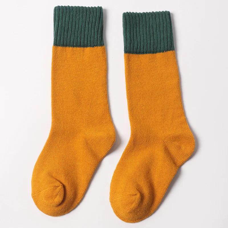 

Fashion Socks Boys Girls Autumn Winter Warm Comfortable Socks Cotton Children Loose Socks Baby Toddler Knee High Socks for 1-10Y