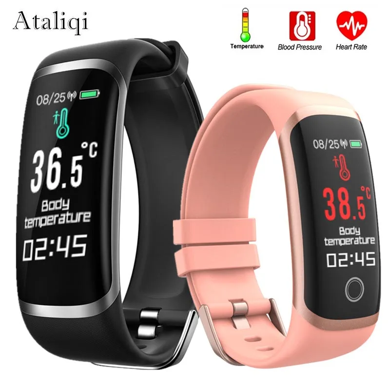 Смарт-часы для мужчин и женщин с функцией измерения температуры тела |