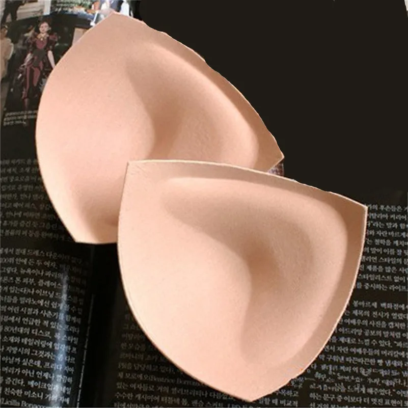 

1 пара = 2 шт., треугольный бюстгальтер с чашками пуш-ап