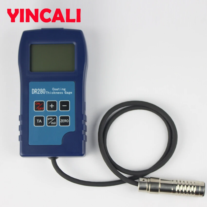 Двойного назначения покрытие толщиномер DR280 сухой пленки прибор для измерения
