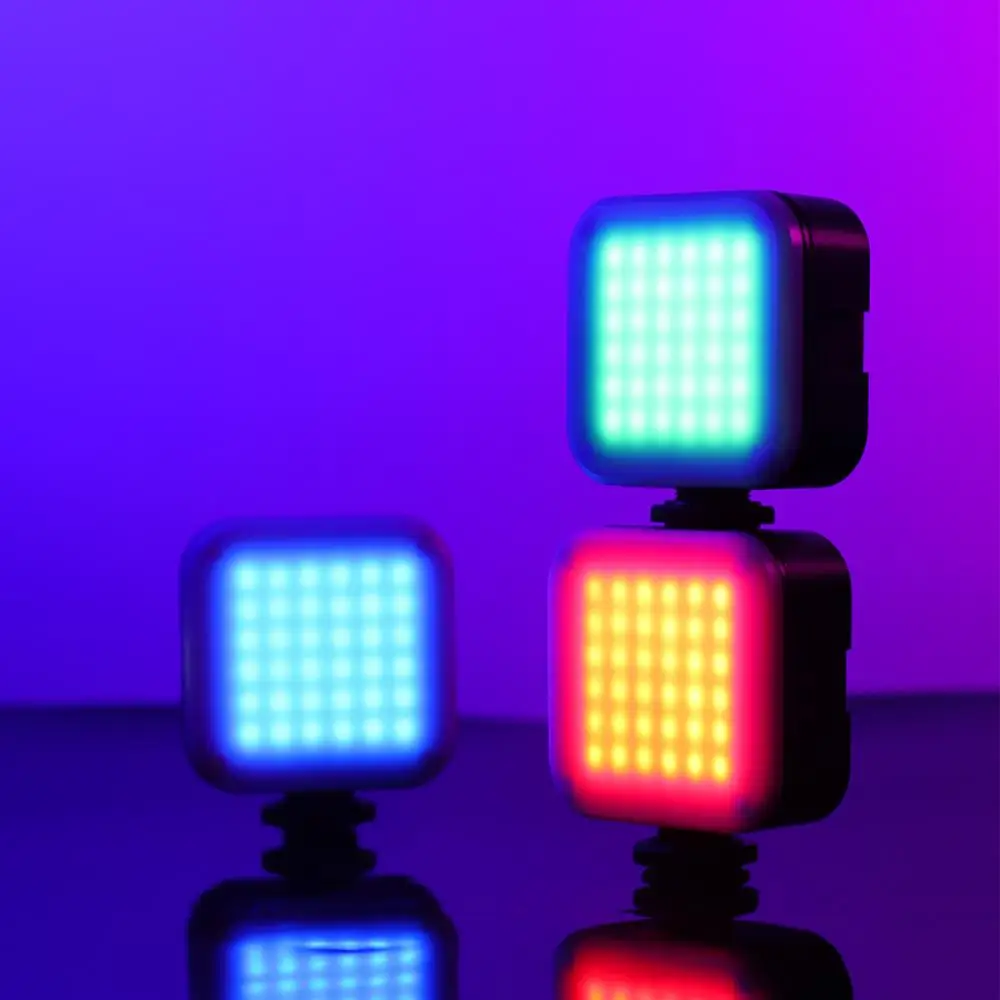 

Ulanzi VL15 Camera RGB LED Video Light Gopro Light Mod Rechargable Vlog Fill Light for Tiktok Youtube Live Lighting Lamp