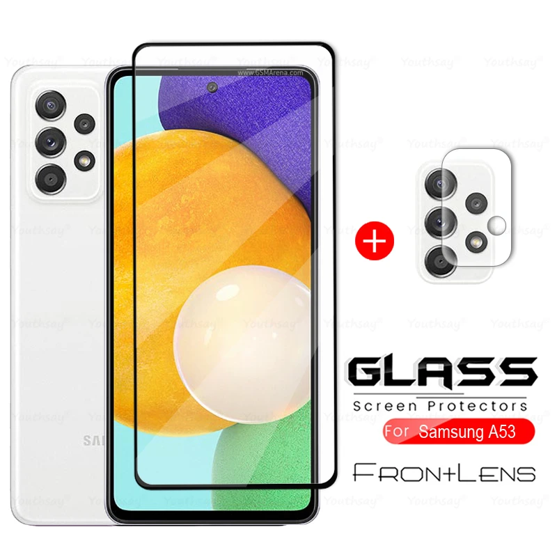 For Samsung Galaxy A53 Glass For Samsung A53 Tempered Glass Full Cover Screen Film Protector Film For Samsung Galaxy A73 A53 A33