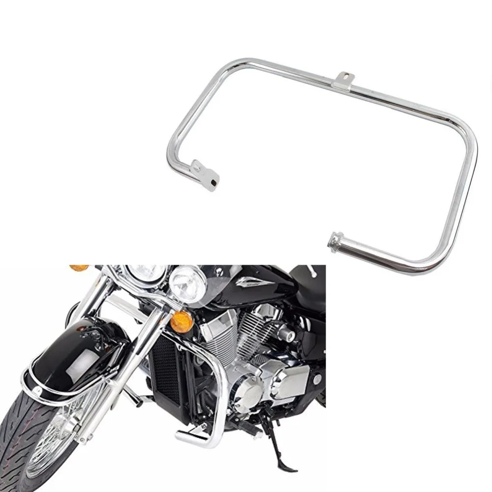 Хромированная защита двигателя для автострады 2004-2011 Honda Shadow Aero VT 750 750C 2005 2006 2007 2008 2009 2010