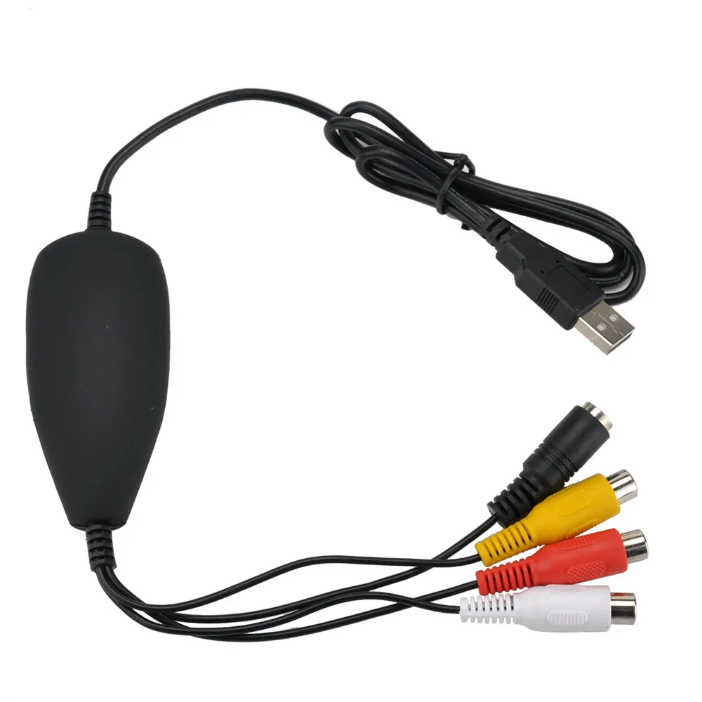 USB2.0 аудио видео Захват конвертировать Аналоговое из VHS Hi8 все видеокамеры dvd-плеер