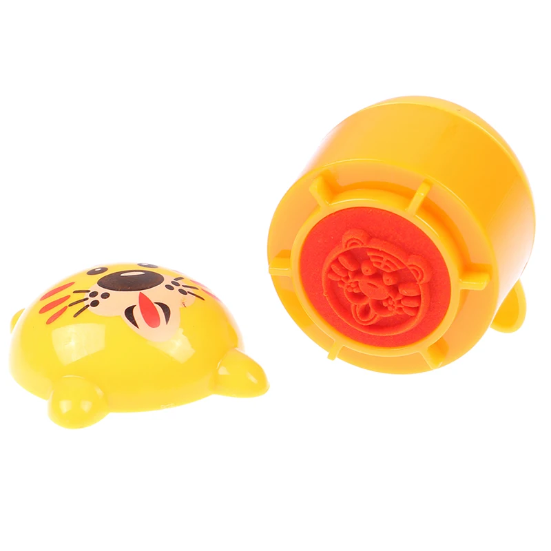 

2PCS DIY Cartoon Stamper Toys Cartoon Animals Stamps Children Toy Kids Seal For Scrapbooking Stamper