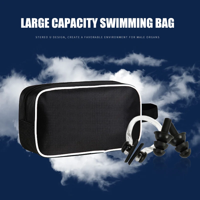 

Men Swimming Set Swimwear Goggles Cap Carry Bag Men Swimwear Beach Swimsuit Shorts K2