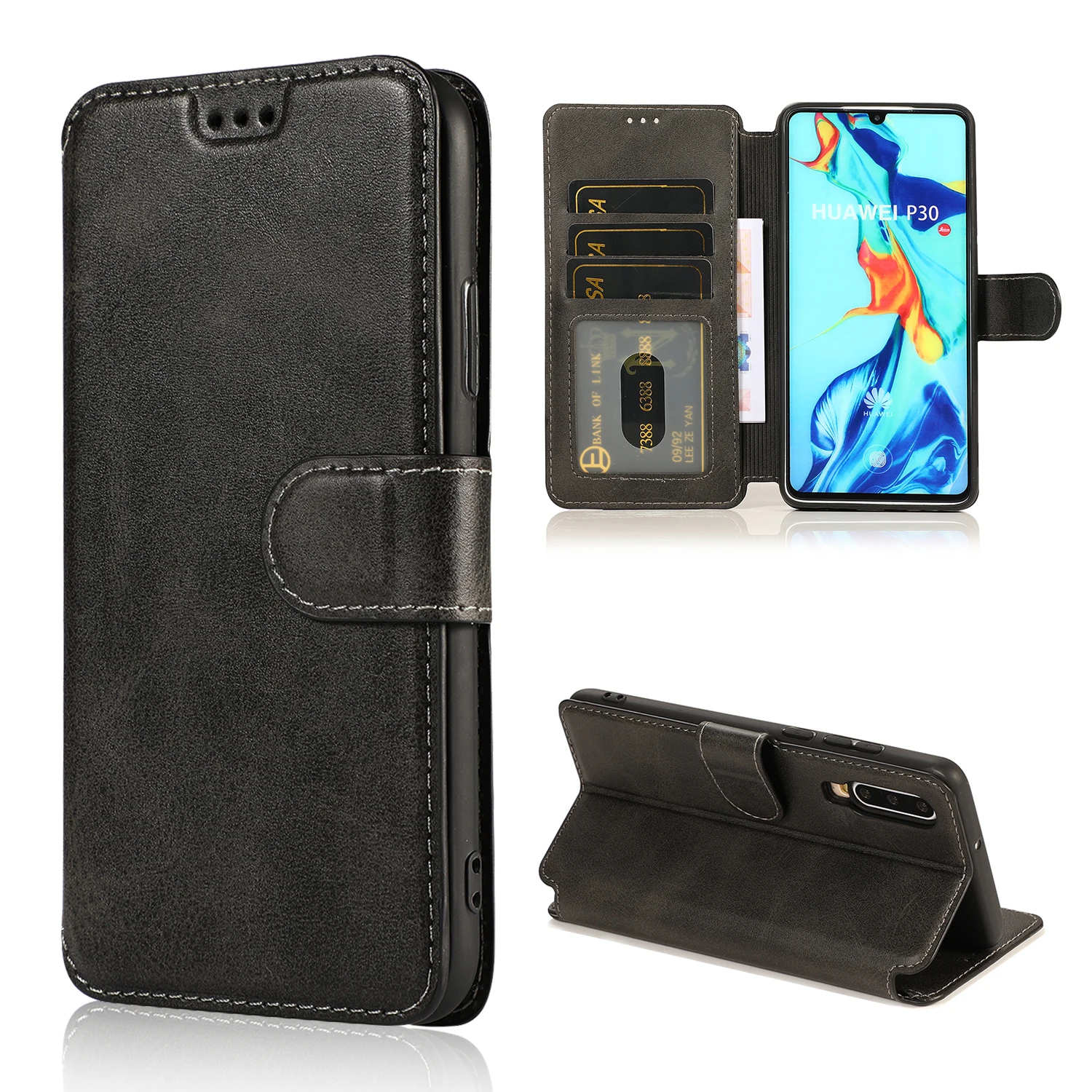 Для huawei Honor 20 10 8A 8X 8C 7C Enjoy8E чехол для Y6 Y7 Y5 премьер профессионал Y9 2019 2018 кожаный