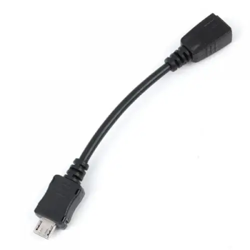 

MICRO MALE TO MINI FEMALE USB CONVERTER FOR CAR CHARGER CELLPHONE