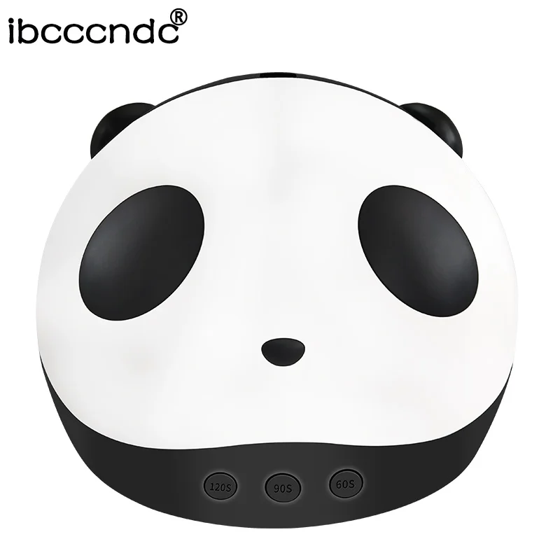 Panda УФ-светодиодный светильник для ногтей 36 Вт, Сушилка для ногтей, маникюрные лампы, двойной светильник, автоматическая сушилка для движения, отверждающий Гель-лак, лак с 3 таймерами