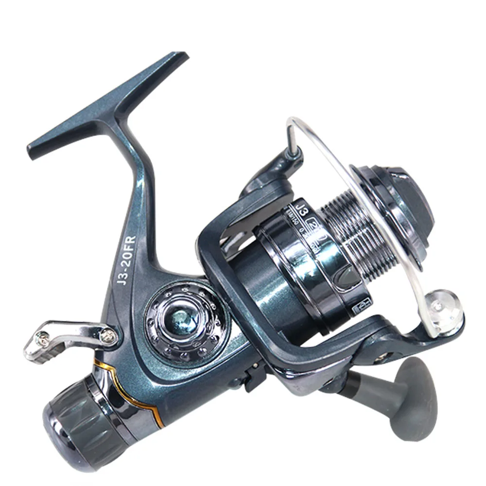 Carp New Front Rear Double Brake Saltwater Fishing Spinning Reel Speed ratio 5.5:1/5.1:1 Metal Spool FR2000-6000 | Спорт и
