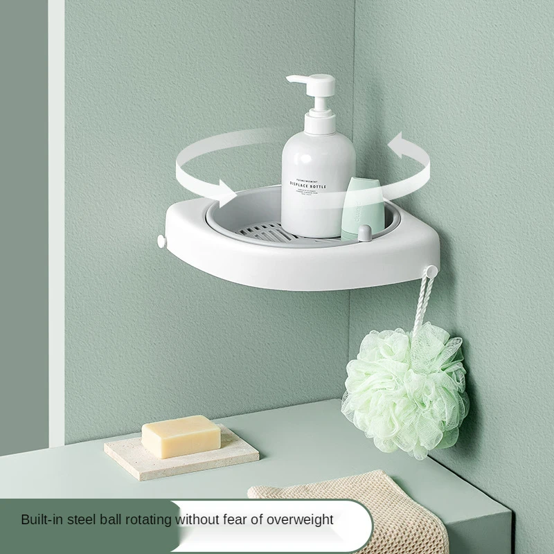 

Bathroom Accessories Sets Storage Shelf Shelving Corner Shelf In The Products Shower Rack Corner for Convenience Toilets Home