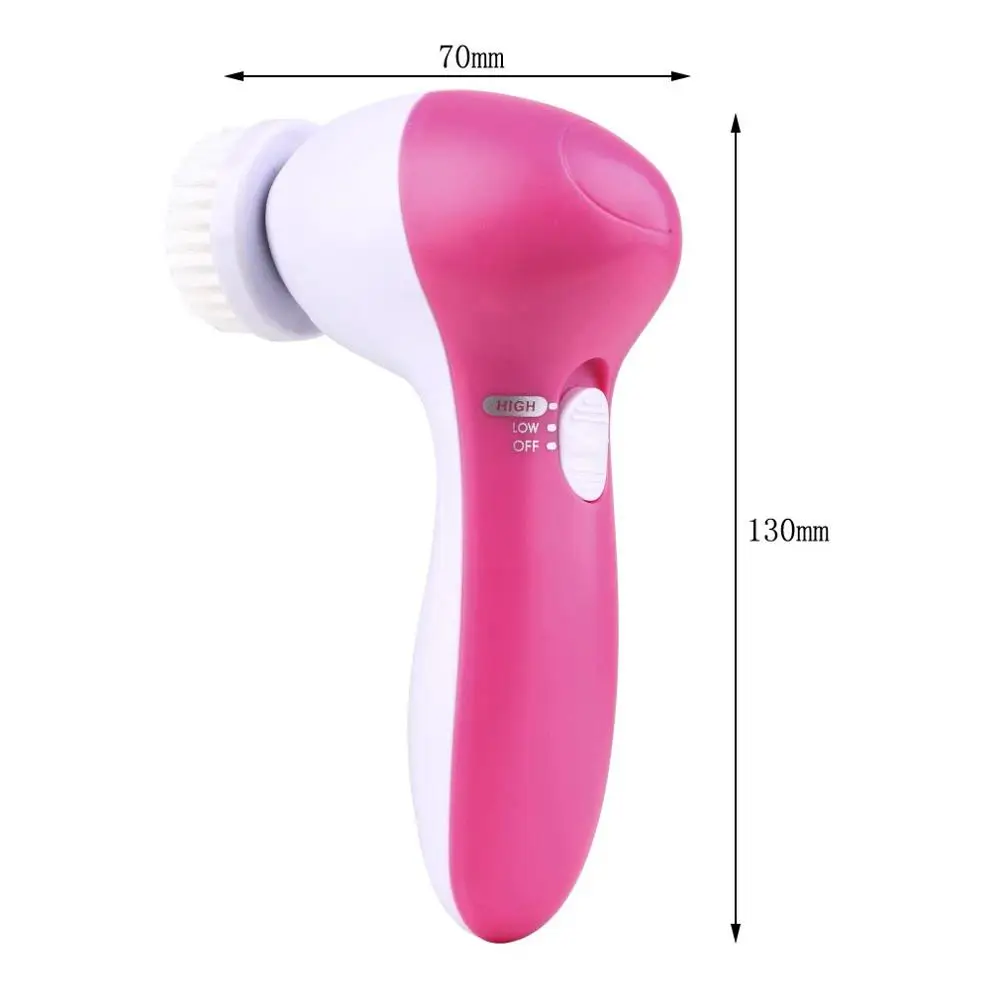 5 в 1 Электрический очищающее средство для лица моющий аппарат чистки Очиститель