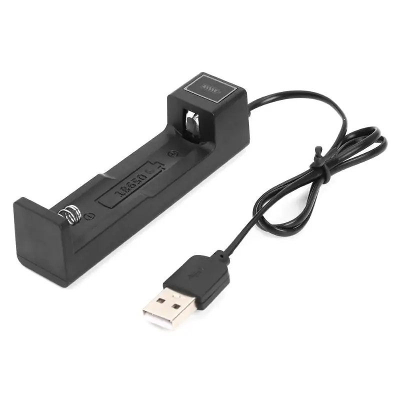 Зарядное устройство с одним слотом для литий ионных аккумуляторов 18650 В