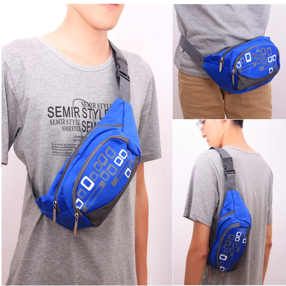 Facecozy Running Fitness Waist Bags Shoulder Bag Men&ampWomen Outdoor Hiking Cycling Waterproof Surface Portable Sports Satchel | Спорт и