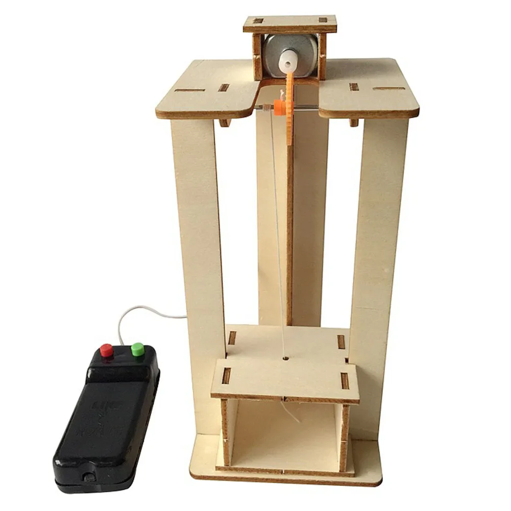 Лифт модель комплект наука собрать детская игра Сделай Сам учебных пособий