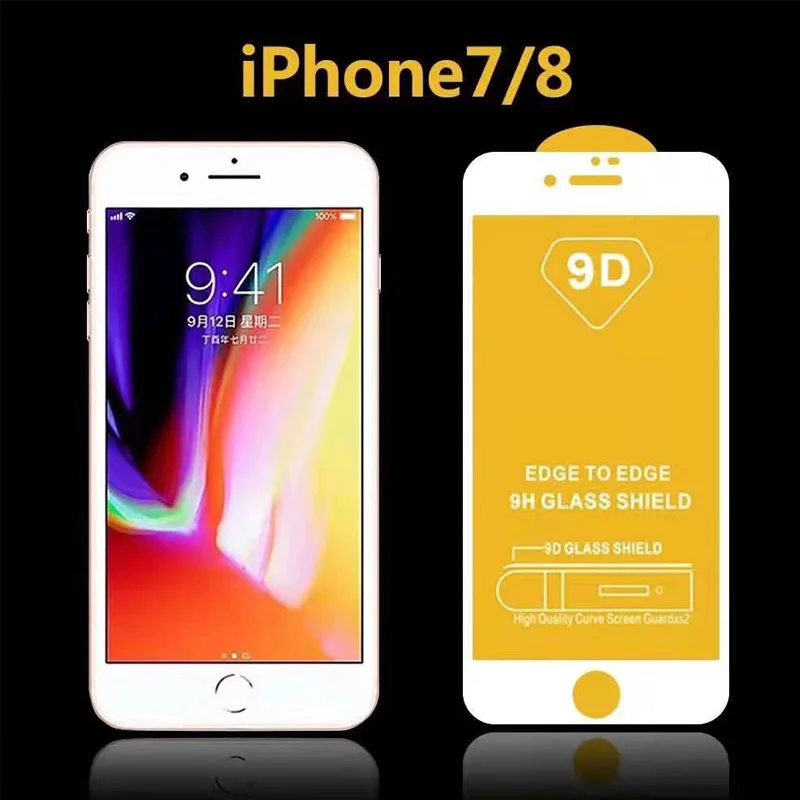 Защитное стекло 9D для iphone 12 Pro max/XS MAX/XR/200 Plus/SE 678 pro max 2020/11 шт.|Защитные стёкла и