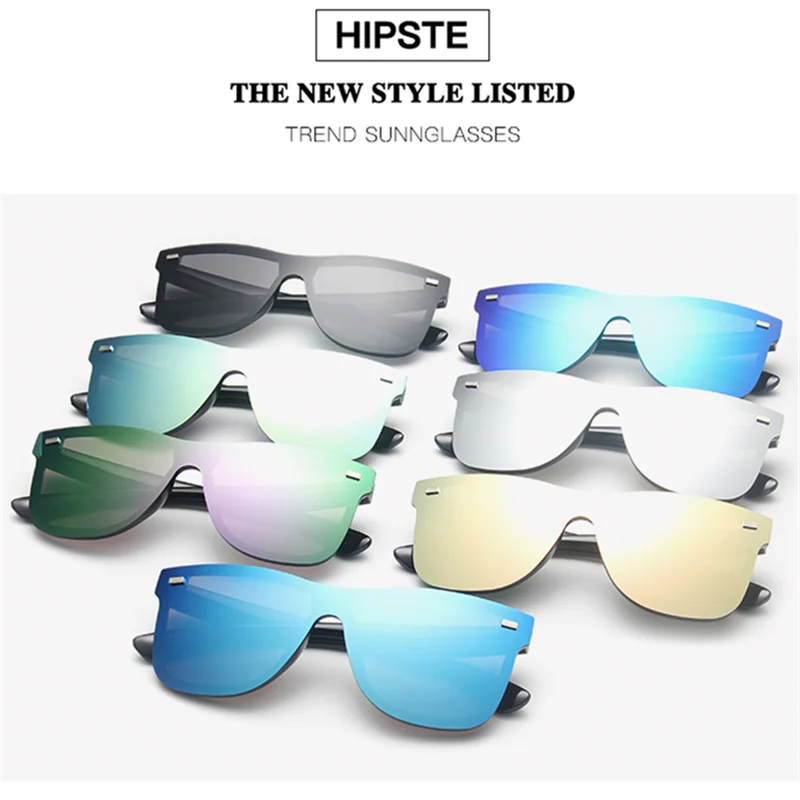 Брендовые дизайнерские цельные солнцезащитные очки LongKeeper для мужчин и женщин