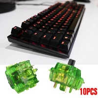 10pcsset equalz kiwi switches for mechanical keyboard 67g tactile axis 5 pins translucent customize diy game l1p1