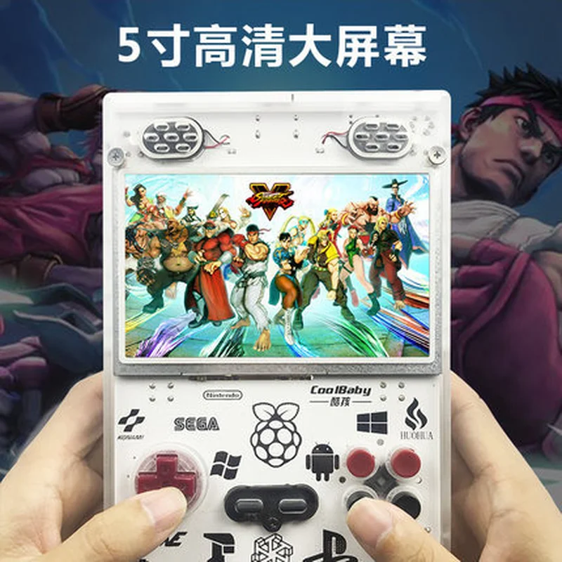 Видеоигровые консоли с HD выходом портативный Ретро игровой плеер Raspberry Pi