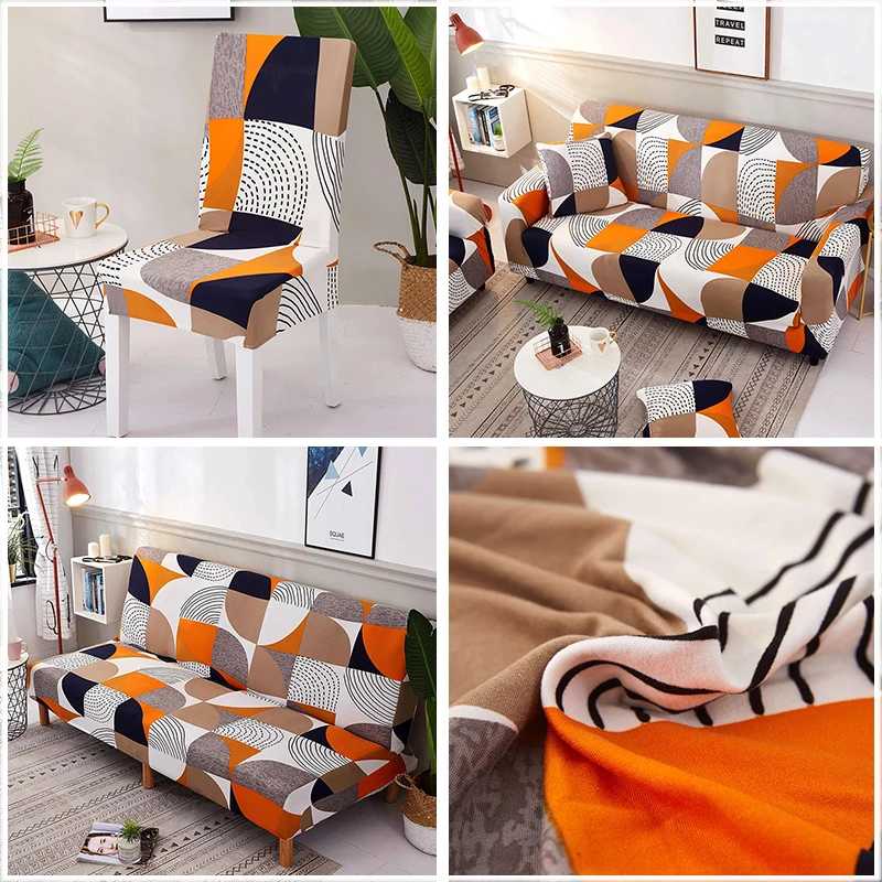 Чехлы для дивана и кровати складные без рукавов чехлы сидений полиэфирные