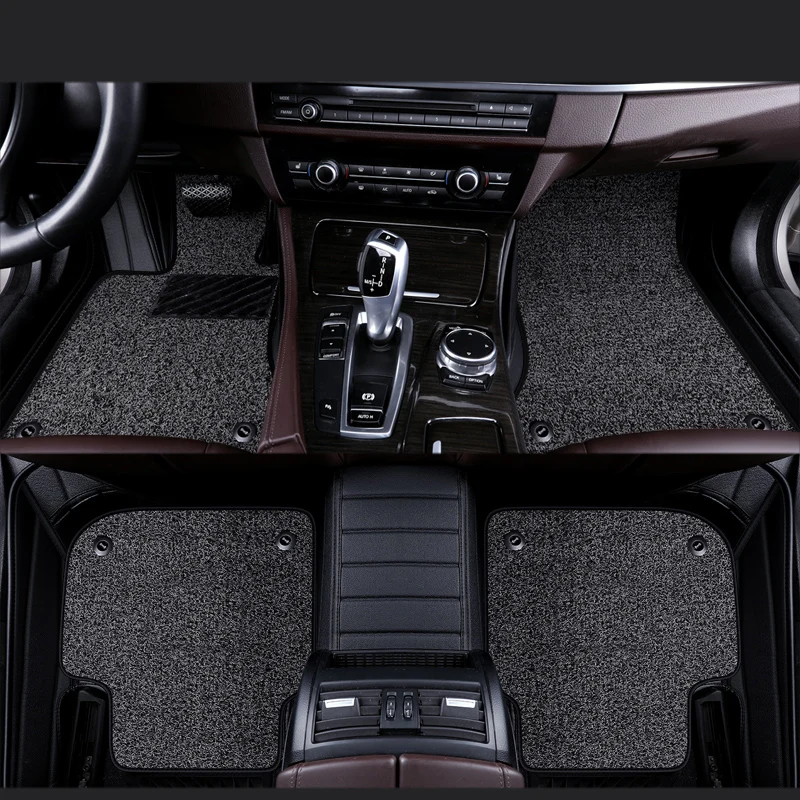 

Автомобильные коврики под заказ для Jaguar XF XE I-PACE XJ XK XJL XJ6 XJ6L F-PACE, коврики с двумя ножками, автомобильные аксессуары