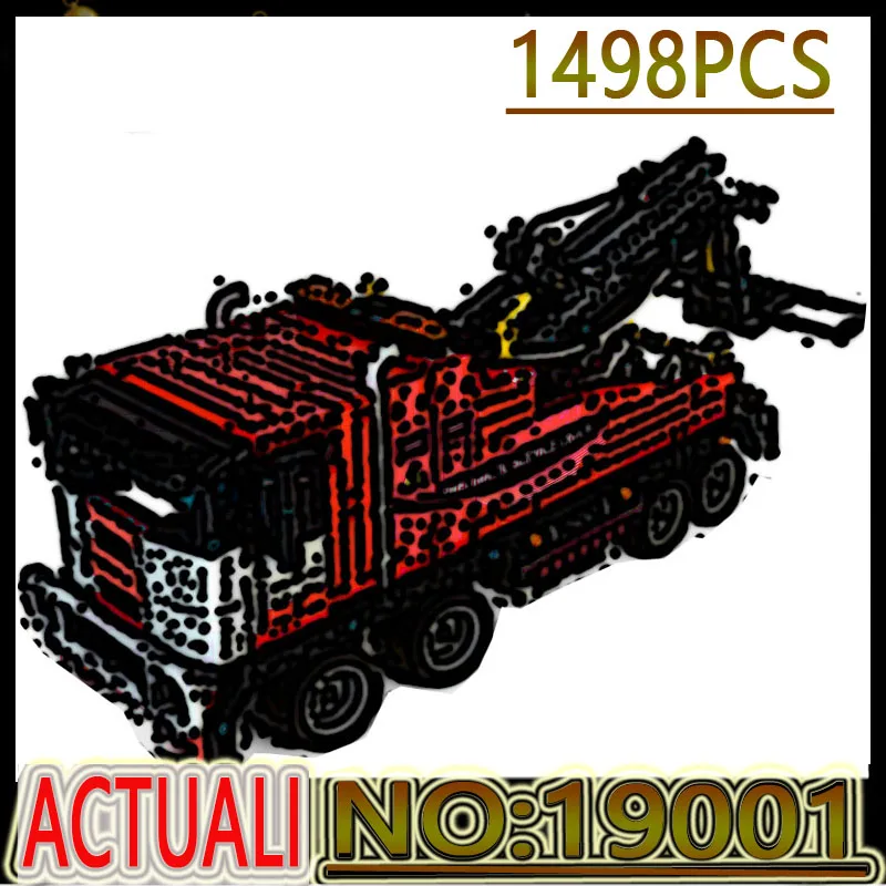 

Новинка MK19001 моторизованный Радиоуправляемый вариант пневматическая версия телефон восстановление обслуживание автомобиль Кирпичи игруш...