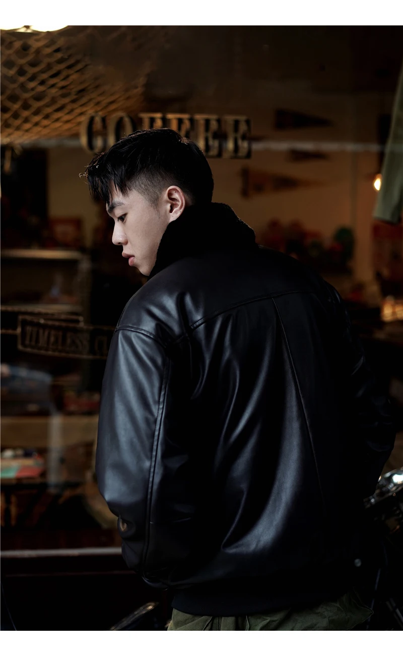 2021 США Высокое качество А2 кожаная Военная мотоциклетная одежда ветрозащитная