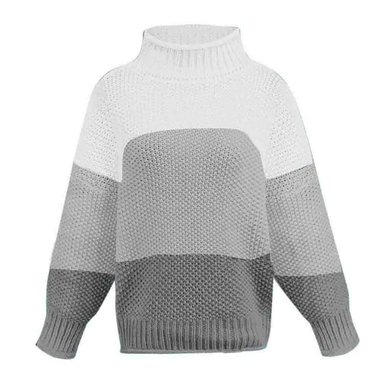 Turtleneck Sweater Women Loose Casual Knitted Pullover Truien Dames Pull Femme Hiver Mode 2019 High Quality Roupas Feminino | Женская