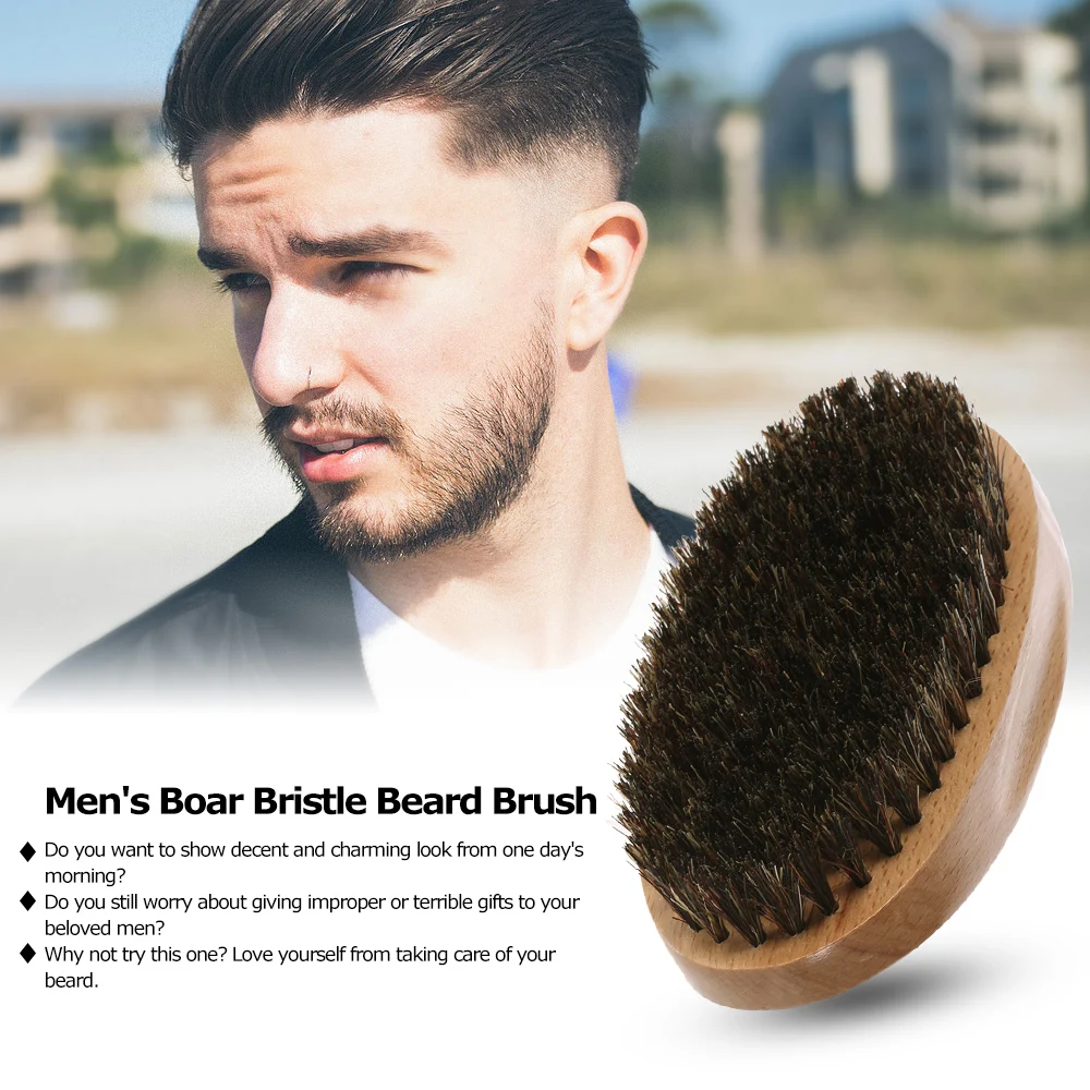 Мужская щетка для бритья расческа и массажа лица подарок мужчин | Красота