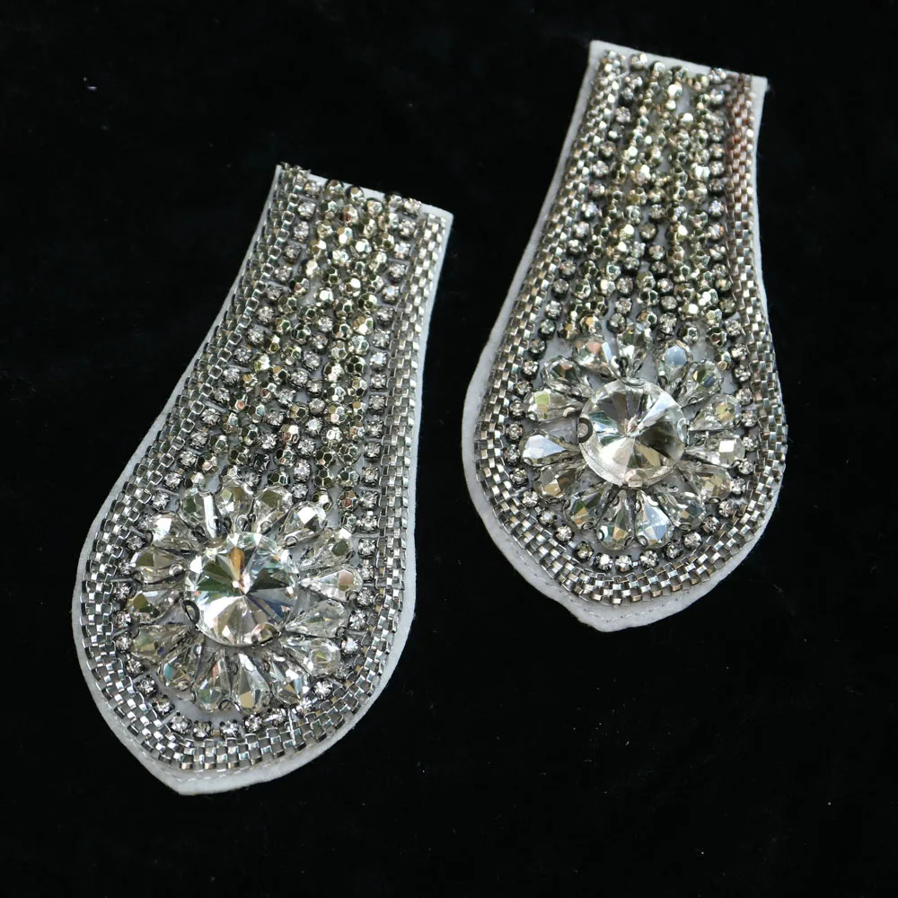 2 шт./компл. эполеты из бисера для ночной рубашки одежда панк ретро DIY модные на