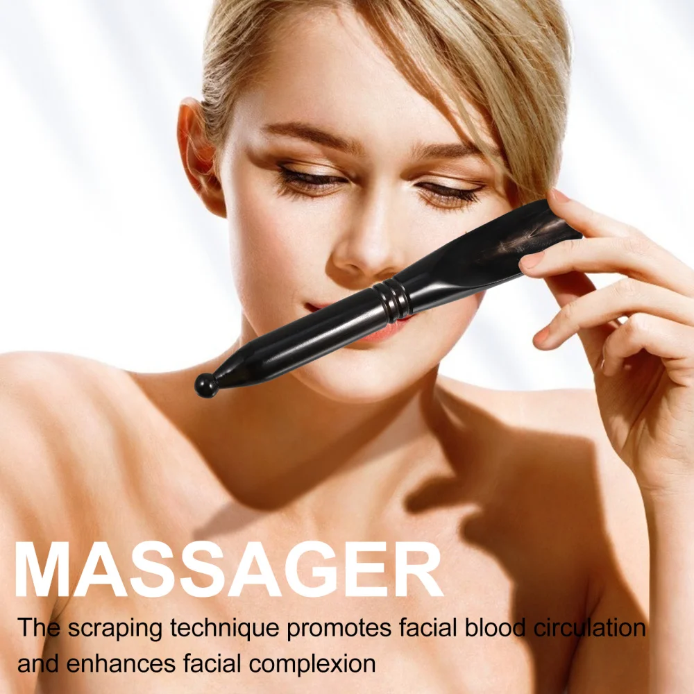 

1pc Universal Body Massaging Stick Multi-function Ox Horn Scrapping Stick