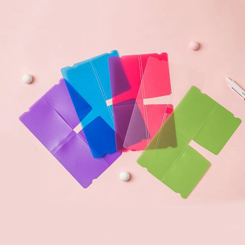 5 шт. зажим для маски портативный пластиковый мини складной держатель контейнер