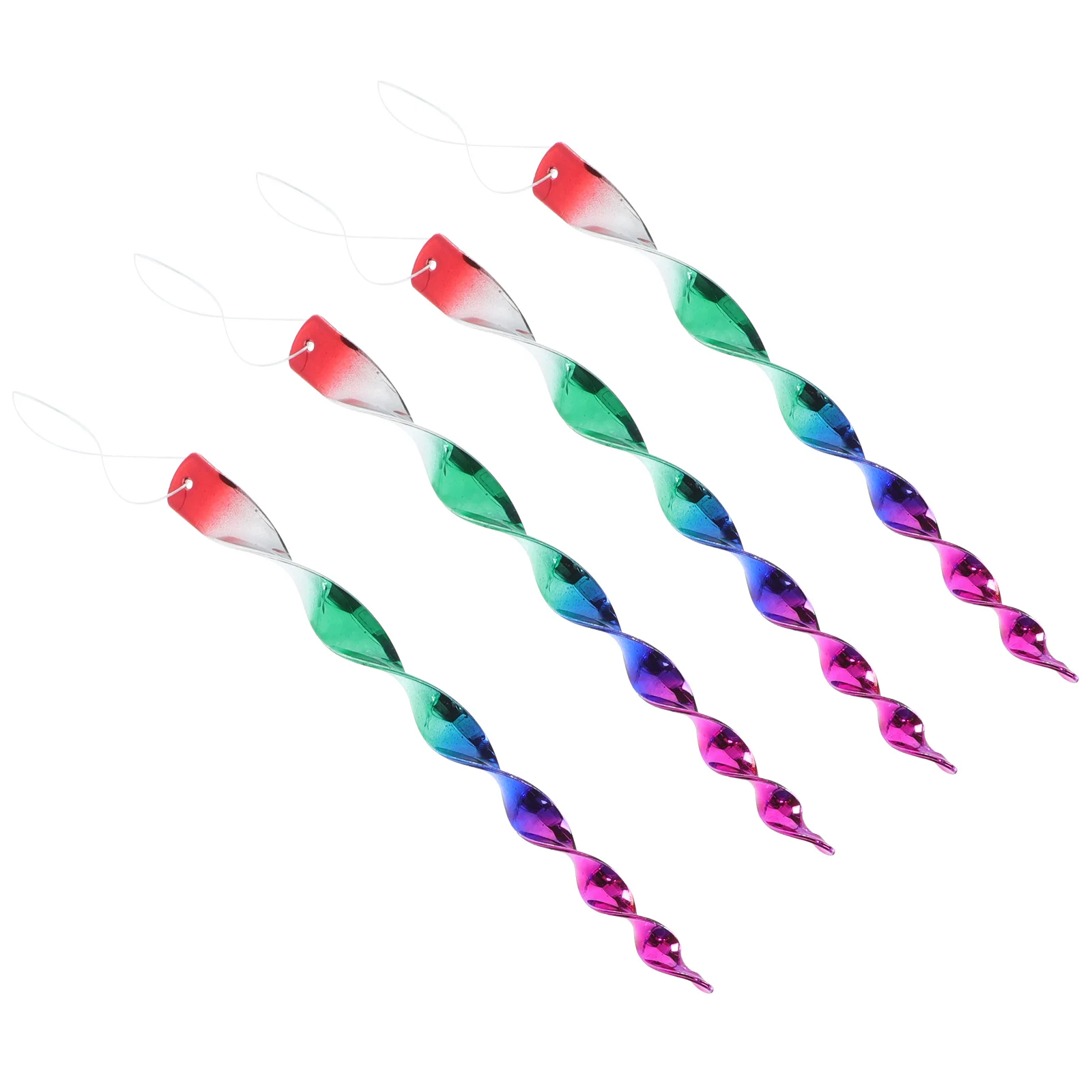 

4pcs Bird Repellent Rods Reflective Scare Rods Hanging Bird Repeller for Garden