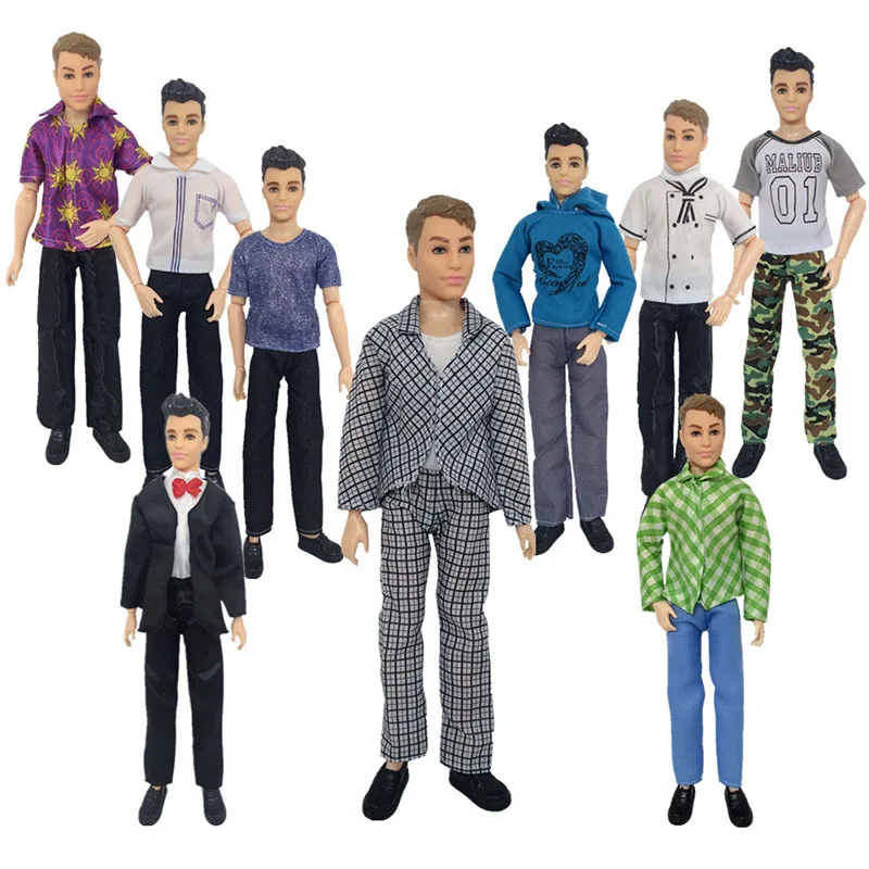 

Ken Doll Clothes the Boyfriend Handmade Outfit Set Clothes for Barbi BJD Doll Accessories Play House Dressing Up Kids Toys Gift