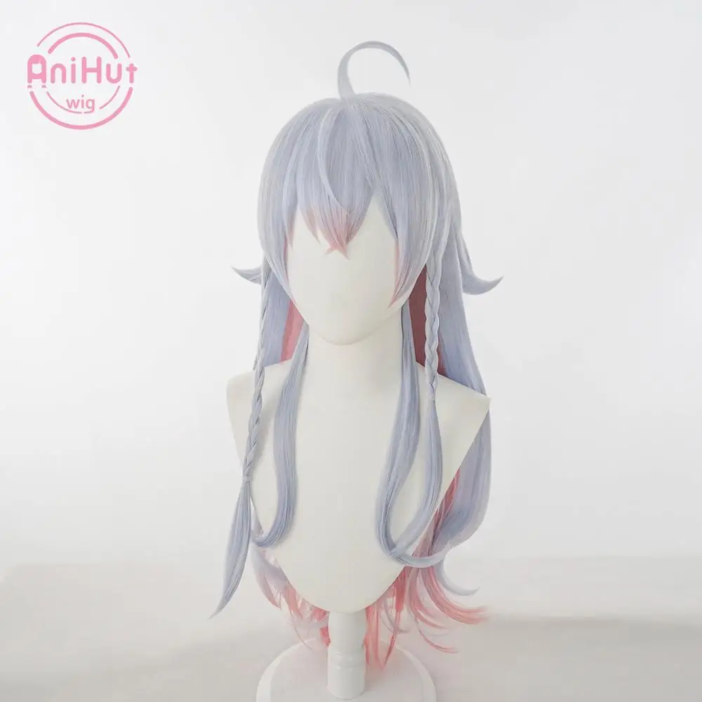 [Anihut】youpuber Hololive Kagura Nana Cosplay Wig термостойкий синтетический парик для косплея Vtuber |