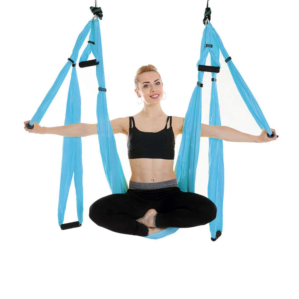 спортивный гамак для йоги