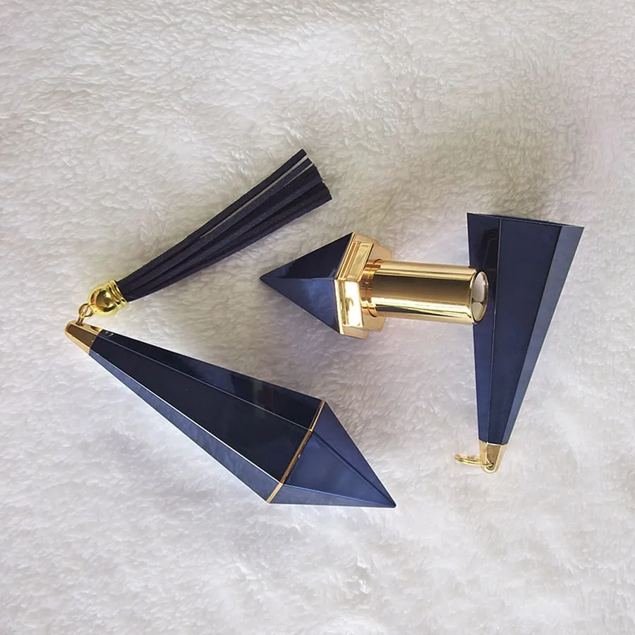 2 шт./лот 12 1 мм сапфировый синий пластиковый Алмазный сделай сам футляр для помады