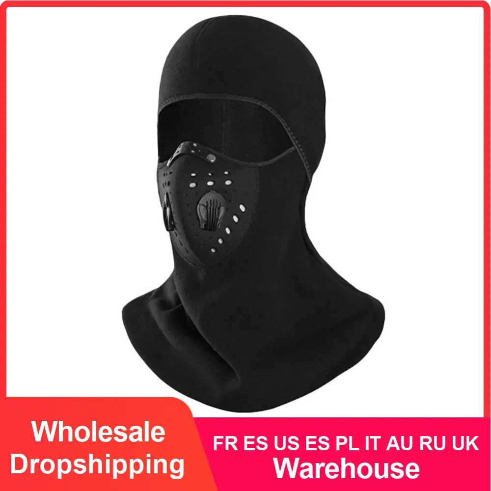 Уличная Зимняя Маска флисовая термальная маска пылезащитная велосипедная Кепка