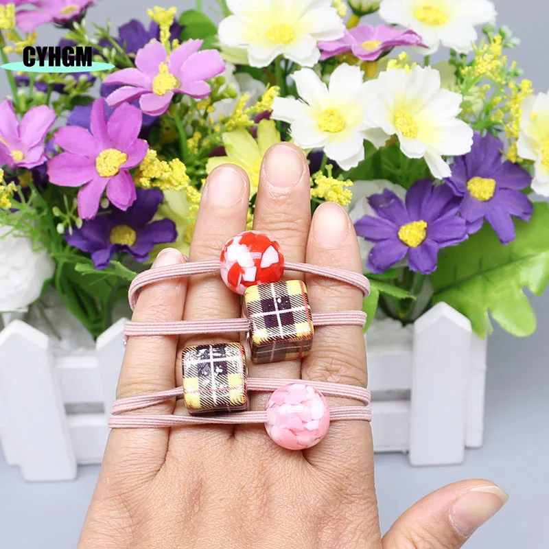 New Fashion korean amber designer Hair rope Accessories for Women hair ties scrunchies elastic bands Girls Band A05-8 |