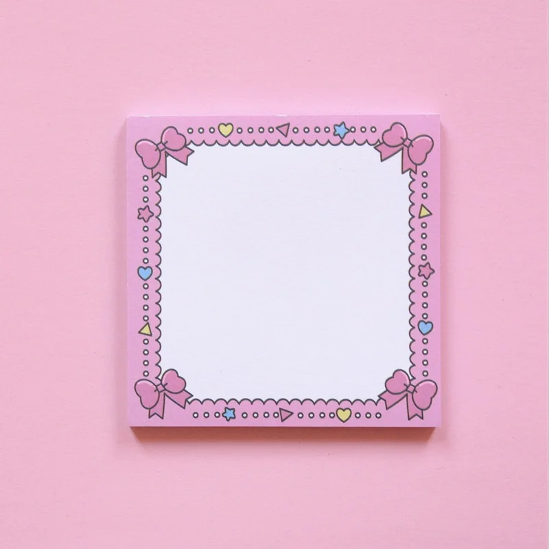 1 книжка милая мультяшная девушка Стикеры для заметок карманный блокнот записей