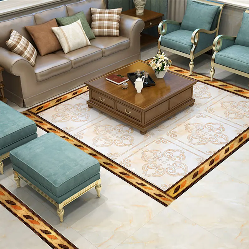 Позолоченный фонд с паста линия стикер стены s гостиной плитка украшения талии